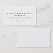 パールラウンドコーナ魅力的名刺 名刺 (正面/裏面)