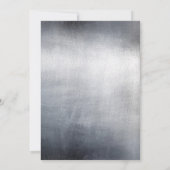 パール乳白色ムーディースグラム結婚フローラ 招待状 (裏面)