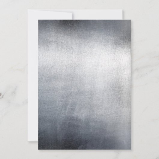 パール乳白色ムーディースグラム結婚フローラ 招待状 (裏面)