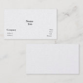 パール仕上げ名刺 名刺 (正面/裏面)