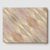 パール仕上げ ローズゴールド 記念ゲストブック ゲストブック (裏面)