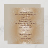 パール仕上げ 招待状 (正面/裏面)