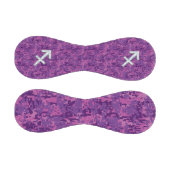 パール射手座〔占星術の〕十二宮図標識明るい赤紫色デジタル迷彩柄 野球ボール (パネル)