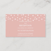 パール紙吹雪オンバラ金ゴールド結婚ズ エンクロージャーカード (正面)