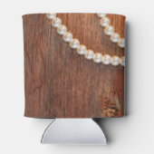 パール素朴ズカントリーバーン結婚式の引き出物 缶クーラー (裏面)