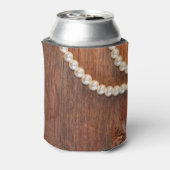 パール素朴ズカントリーバーン結婚式の引き出物 缶クーラー (缶裏面)