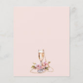 パール花びら&プロセッコフローラブライダルシャワーメニュー (裏面)