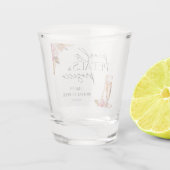 パール花びら&プロセッコフローラブライダルシャワー ショットグラス (裏面)