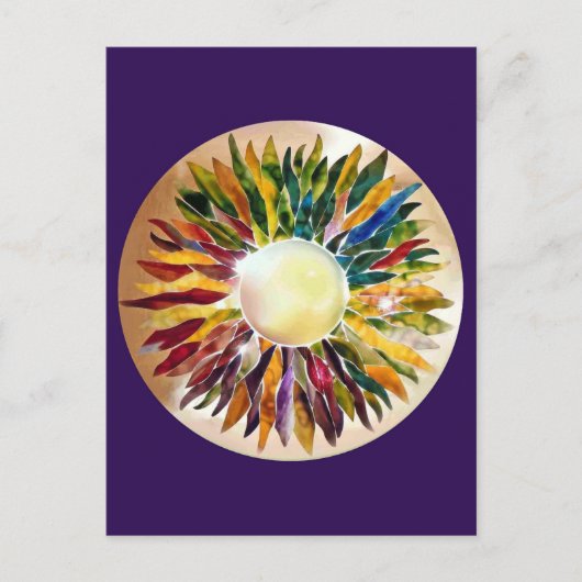 パール葉周年記念絵画葉書 ポストカード (正面)