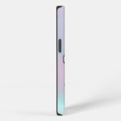 パール調の魚座デザイン iPhoneケース (右側面)