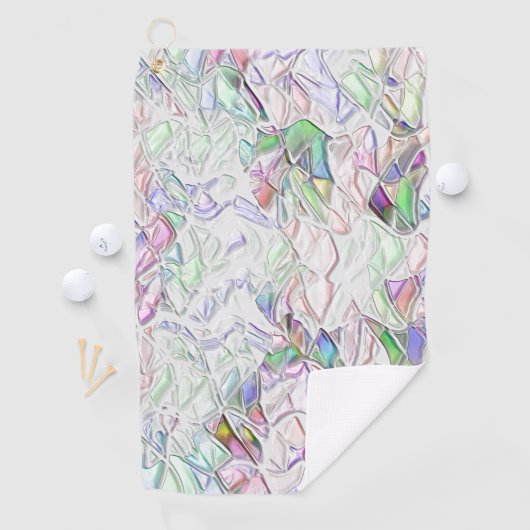 パール調またはクリームに混ぜ合わせた着色品 ゴルフタオル (インサイチュ)