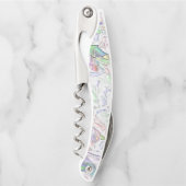 パール調またはクリームに混ぜ合わせた着色品 ソムリエナイフ (正面)