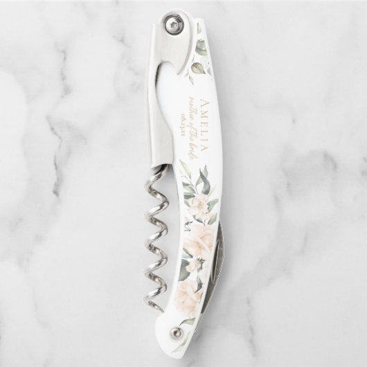 パール赤面フローラエレガンスウェディングパーティーID989 ソムリエナイフ (正面)