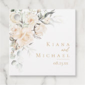 パール赤面フローラエレガンス結婚ズID989 フェイバータグ (正面)