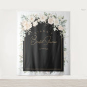 パール赤面フローラブライダルシャワー背景ID989 タペストリー (正面)