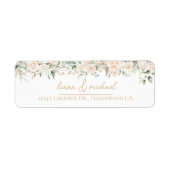 パール赤面結婚フローラの名前ID989 ラベル (正面)