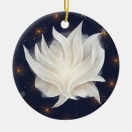 パール霜の降りたクリスマス2025オーナメント セラミックオーナメント