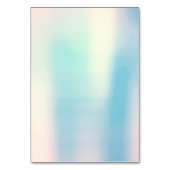 パール青オパールピーチピンク金ゴールドパーソナライズされた名 テーブルナンバー (裏面)