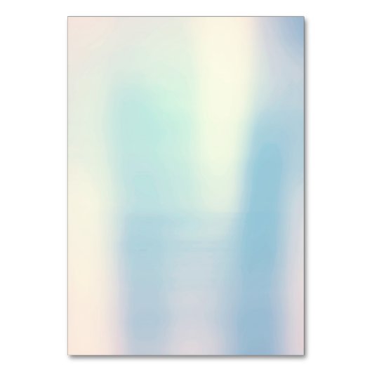 パール青オパールピーチピンク金ゴールドパーソナライズされた名 テーブルナンバー (裏面)