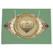 パール12/30周年記念結婚抱き枕 ラージペーパーバッグ (正面)