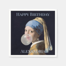 パール・イヤリングのガムで女吹の子をパーソナライズ