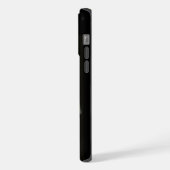パール+イヤリングのリス iPhoneケース (左側面)