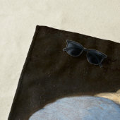 パール・イヤリングを持つ女の子 – ヨハネス・フェルメール・アート ビーチタオル (インサイチュ)