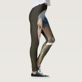 パール・イヤリングを持つ女の子 – ヨハネス・フェルメール・アート レギンス (右)