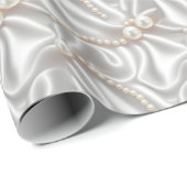 パール＆サテン ラッピングペーパー (ロールコーナー)