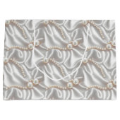 パール＆サテン ラージペーパーバッグ (正面)