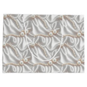 パール＆サテン ラージペーパーバッグ (裏面)