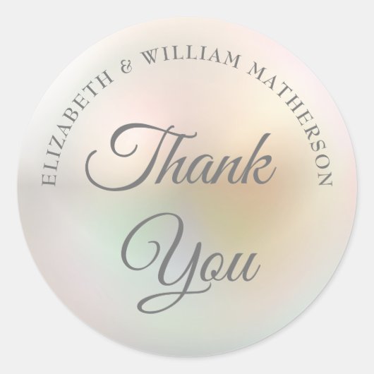 パール・サンキュー ラウンドシール (正面)