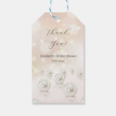 パール サンクス ブライダルシャワー ギフトタグ (裏面)
