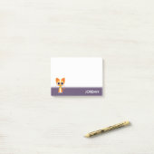 パール・ザ・キャット ポストイット (デスク上)