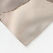 パール、ダイヤモンド、プラチナのジュエードデジタルアート フリースブランケット (角)