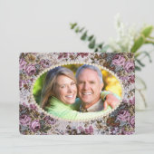 パール フレームとタペストリー 誓いの更新 招待状 (スタンド正面)