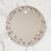 パール ブライダルシャワー フェイバータグ (裏面)