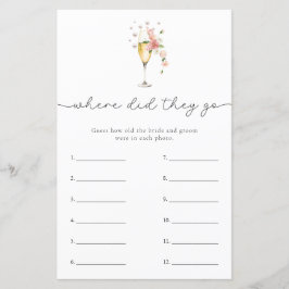 パール&プロセッコどこ彼らはシャワーのゲームに行った