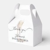 パール&プロセッコの結婚前お祝い感謝メッセージ フェイバーボックス (正面サイド)