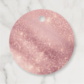 パール・プロセッコエレガントブライダルシャワー フェイバータグ (裏面)