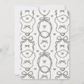 パール&プロセッコココケットボウブライダルシャワーインヴィット (裏面)