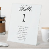 パール&プロセッコブラックボウブライダルシャワー 台座サイン (インサイチュ)