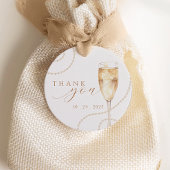 パール＆プロセッコ ゴールド ブライダルシャワーフェイバータグ フェイバータグ