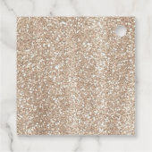 パール＆プロセッコ　ブラックボウ　ブライダルシャワー フェイバータグ (裏面)