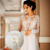 パール＆プロセッコ モダンエレガント ブライズシャワー ラウンドクッション