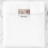 パール&レッドバレンタインラブジュエリーエレガントシック スクエアシール (バッグ)