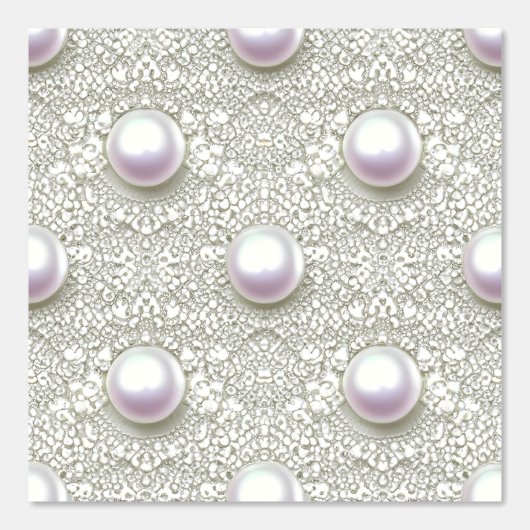 パール&レース 壁紙 (正面)