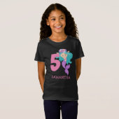 パール – 海ジュエル5thマーメイド誕生日Tシャツ Tシャツ (正面フル)