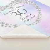 パール 30周年 結婚記念日 シック エレガント シェルパブランケット (3/4)