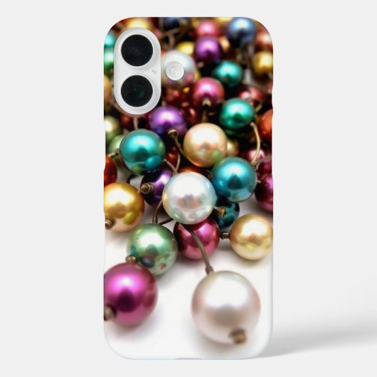 パールiPhoneケースエレガント-, Luxury Protection Case-Mate iPhoneケース (裏面)